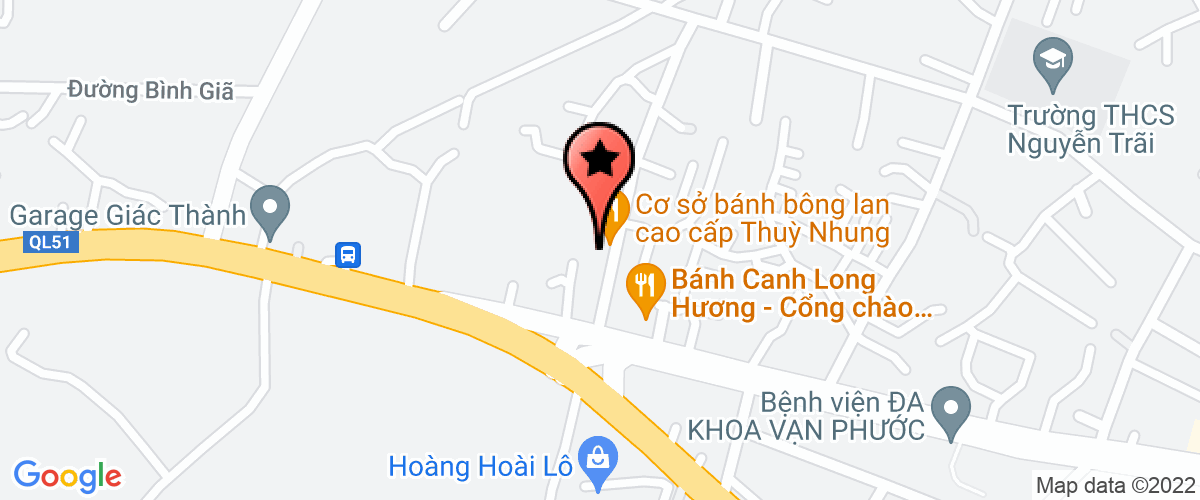 Map go to Thanh My Service Trading Company Limited