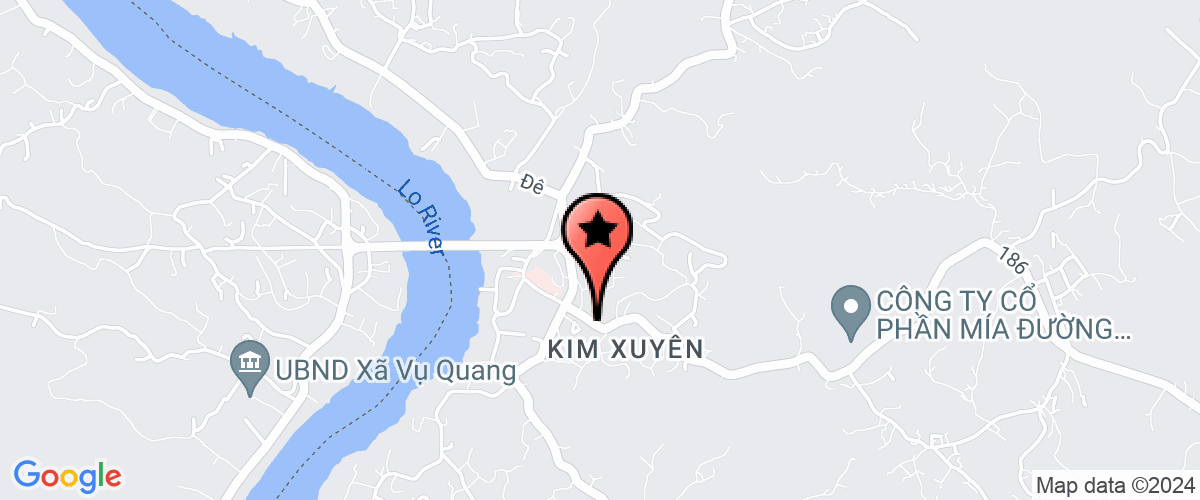 Map go to Benh vien Da khoa Khu vuc Kim Xuyen Son Duong District