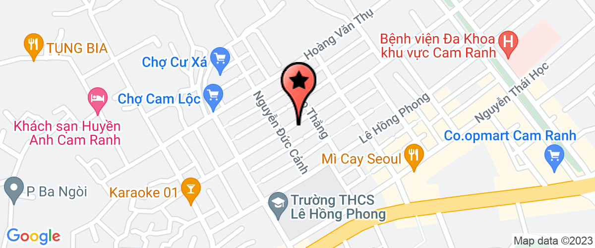 Bản đồ đến Công ty TNHH thương mại Minh Long