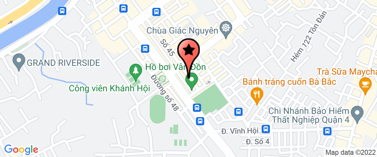 Map go to Hoang Gia Phat Food Joint Stock Company