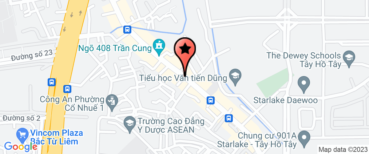 Map go to Hoang Phuc Trade Promotion and Investmemt Company Limited