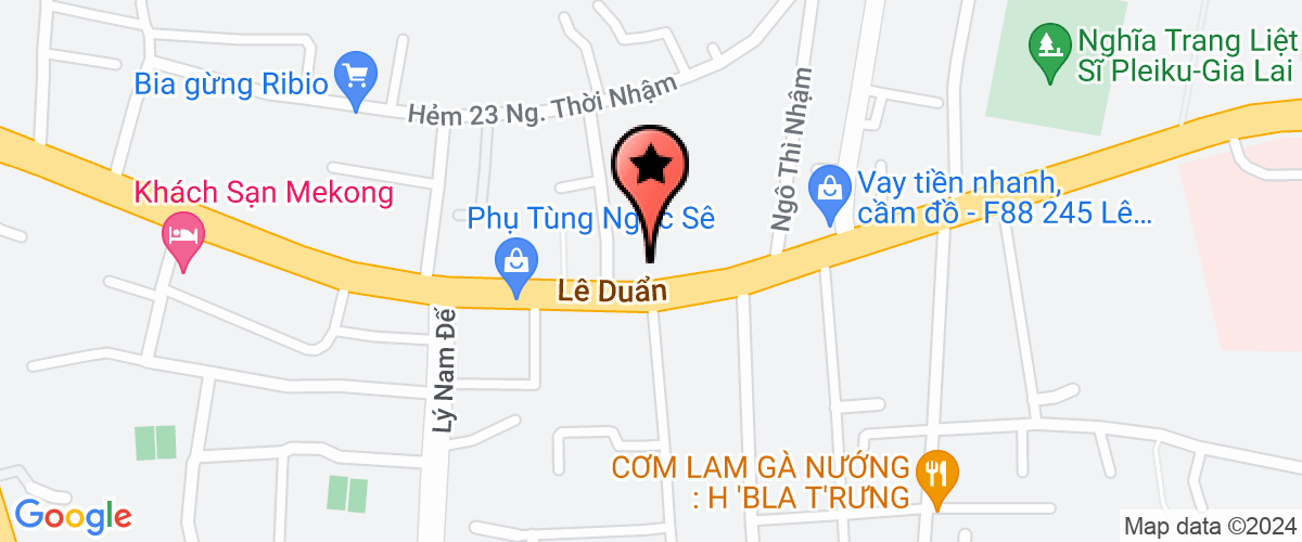 Map go to Thang Loi Gia Lai Iron Steel Trading Company Limited
