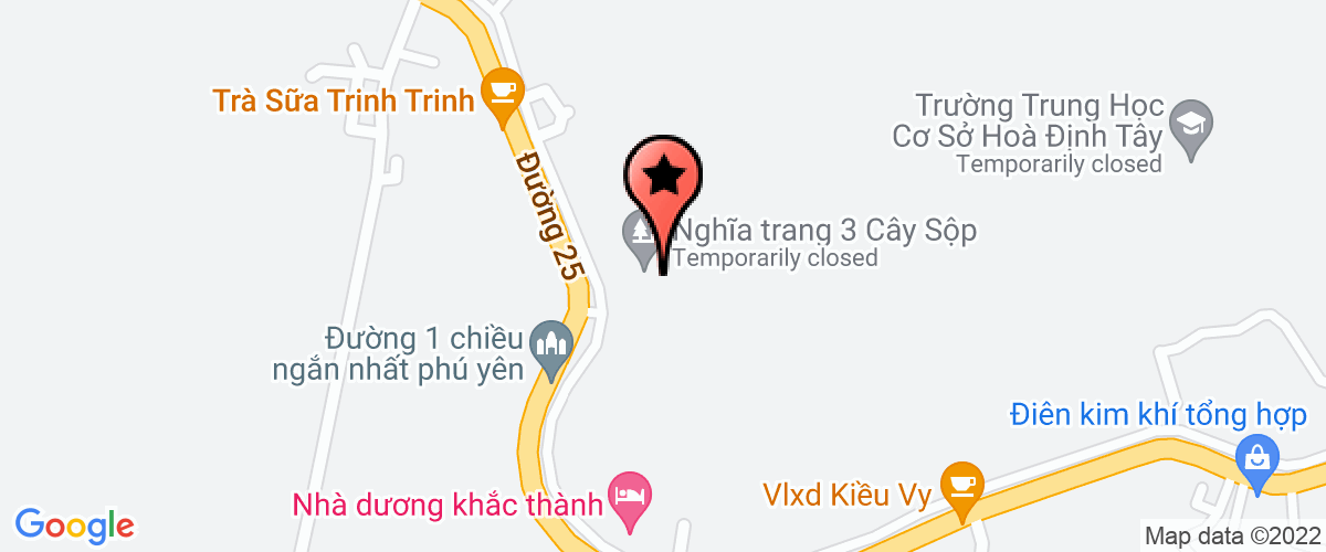 Map go to Minh Toan Investment Trading Production Company Limited
