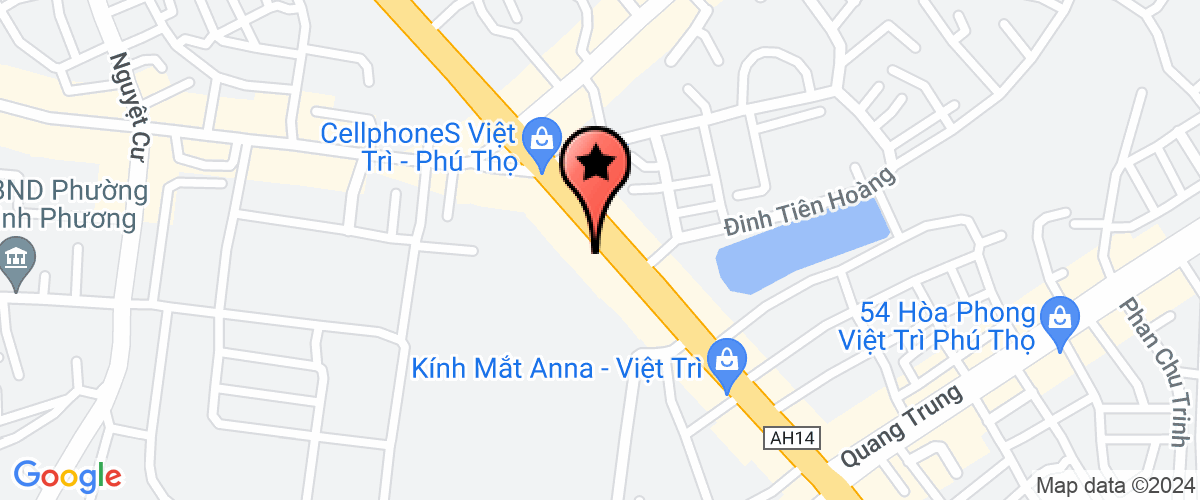 Map go to An Phat Viet Tri Joint Stock Company