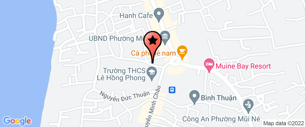 Map go to Tien Thanh - Phan Thiet Travel Service Company Limited