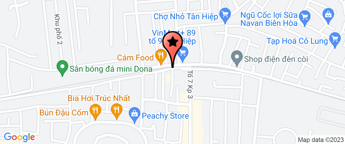 Map go to Vu Hoang Anh Service Trading Company Limited