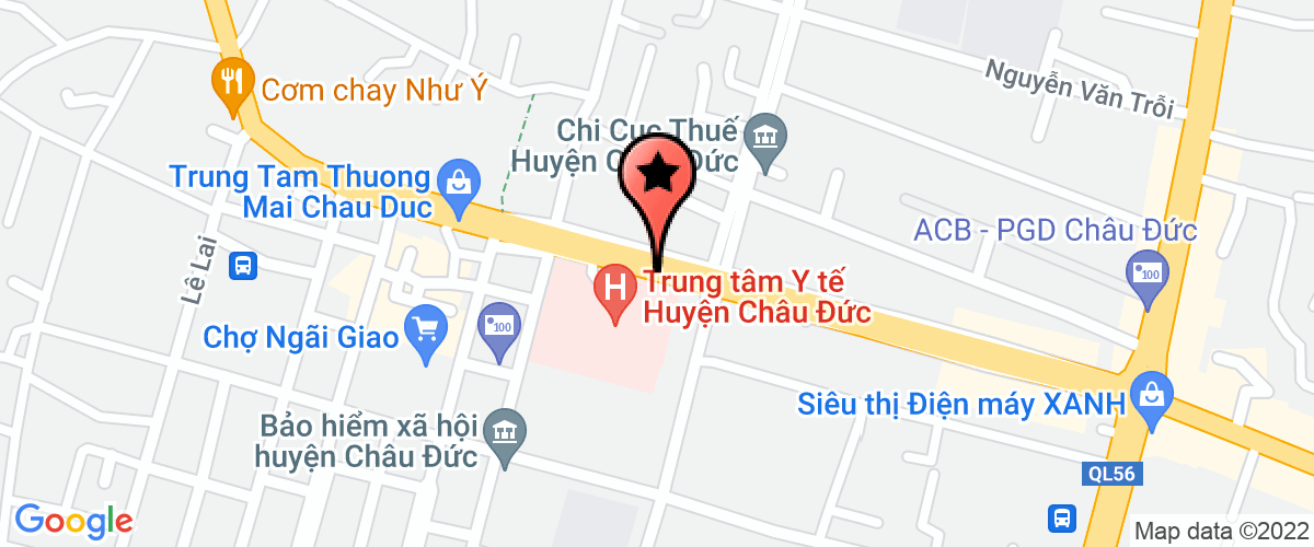 Map go to Minh Anh Dung Trading Investment Company Limited