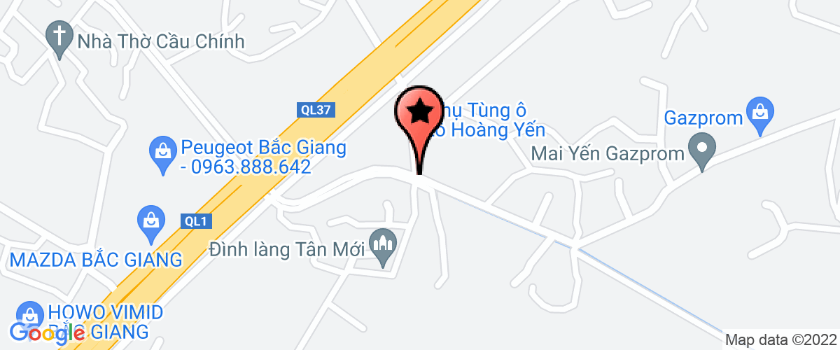Map go to Hoang Hai Construction Trading Company Limited
