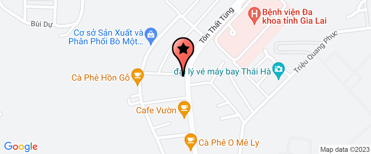 Map go to Kim Yen Cao Nguyen Company Limited