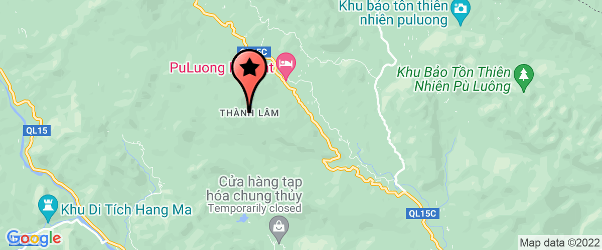 Map go to Tram YTe xa Thanh lam