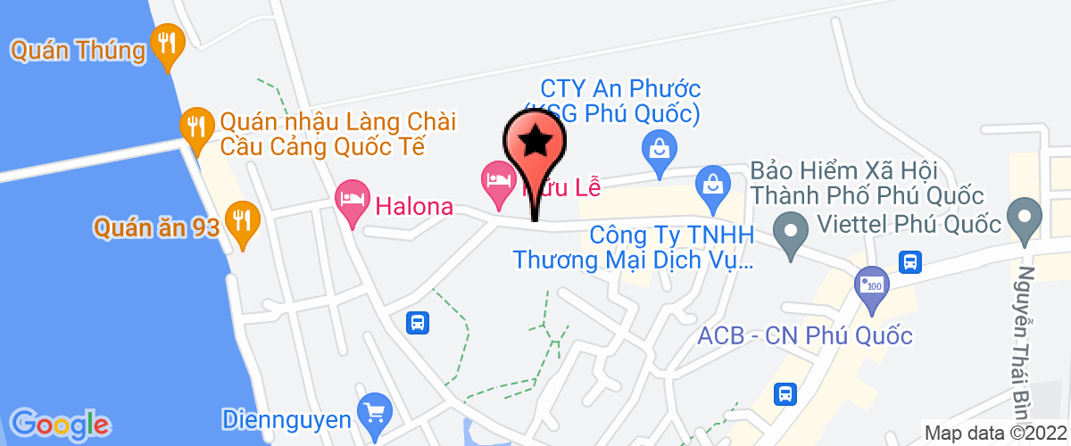 Map go to Le Nguyen Phu Quoc Travel And Development Investment Joint Stock Company