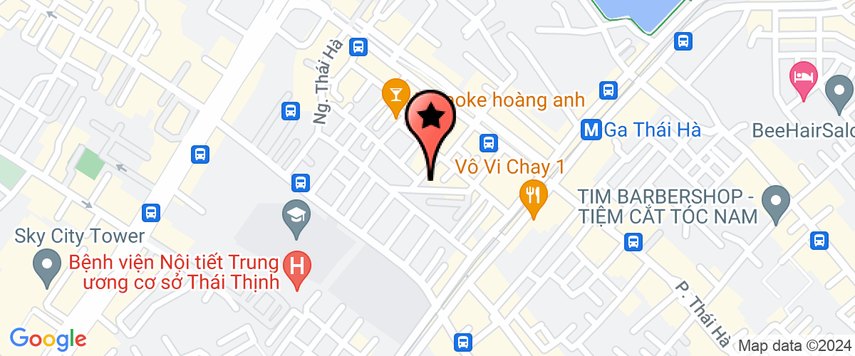 Map go to Tin Thanh Express Shipping Service Joint Stock Company