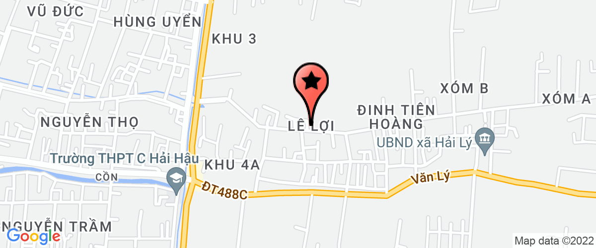 Bản đồ đến Công Ty TNHH Cường Thịnh Nam Định