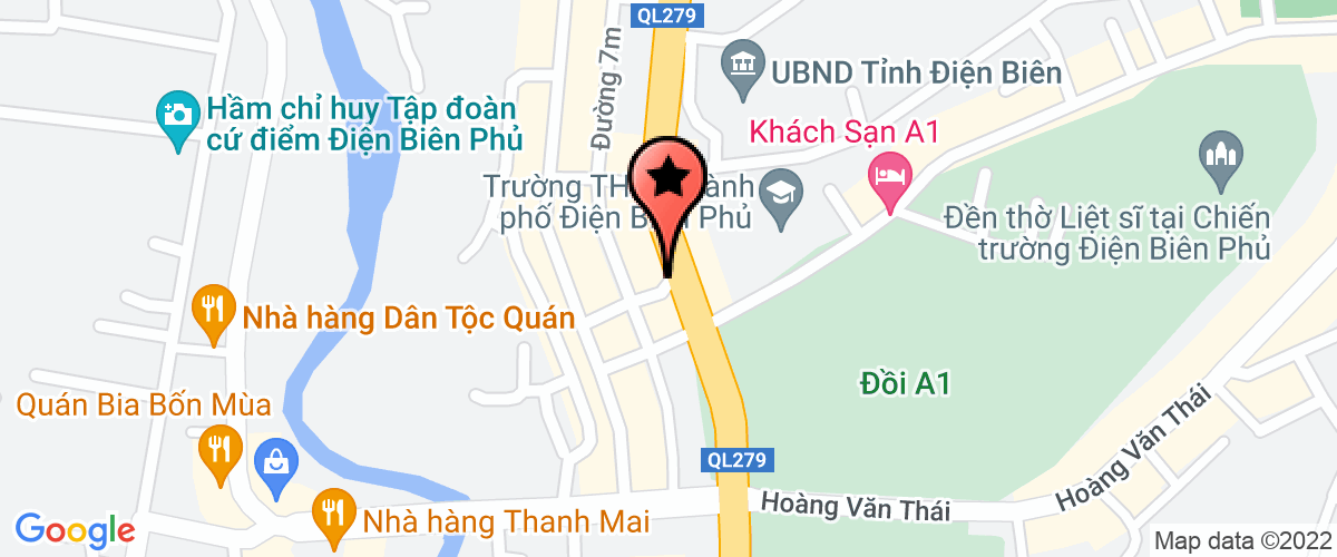 Map go to Tuan Quan Dien Bien Company Limited