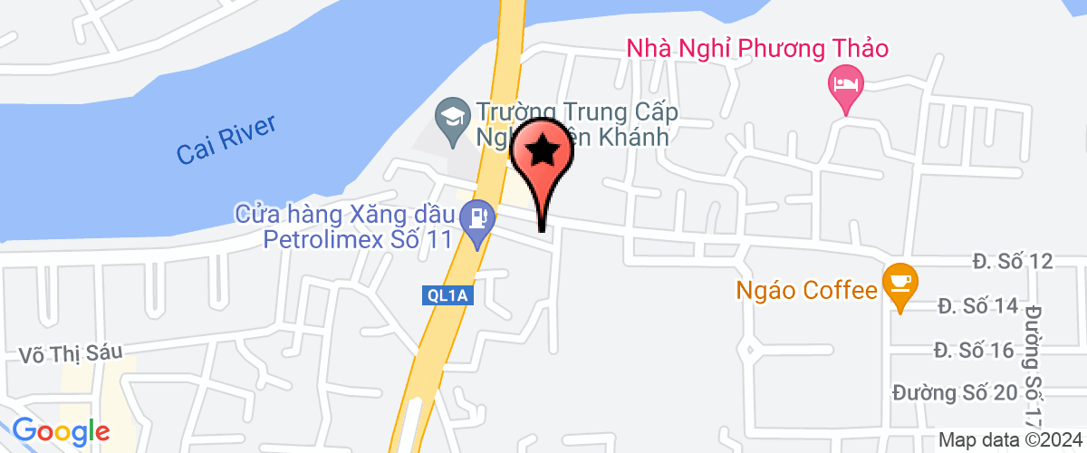 Bản đồ đến Công Ty TNHH Dịch Vụ In ấn - Photocopy Sao Mai Diên Khánh