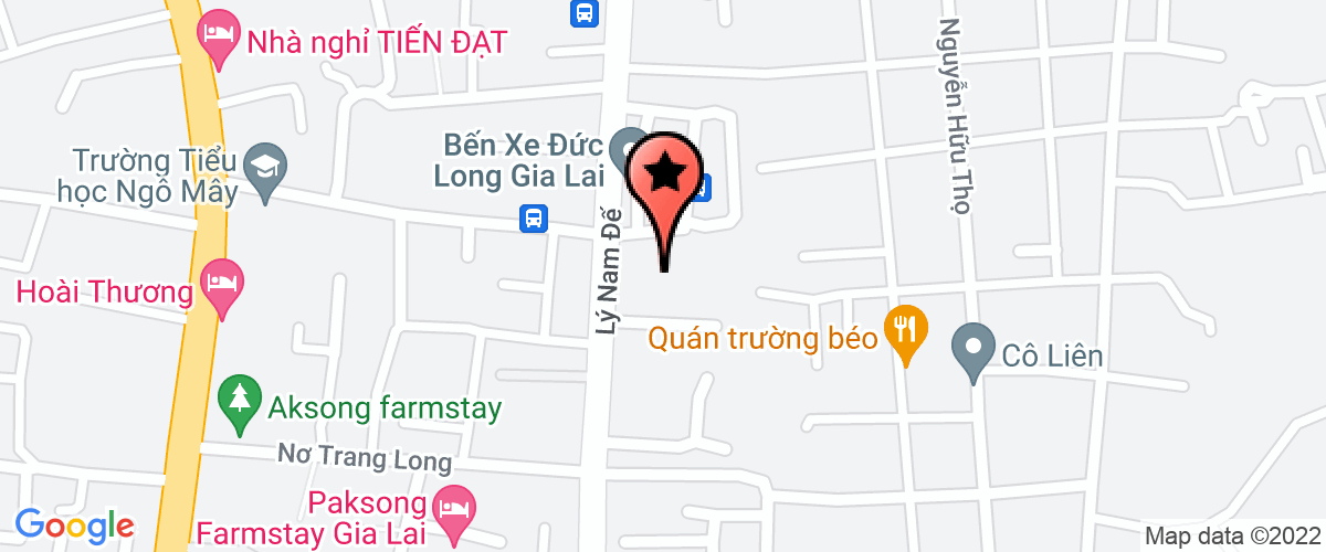 Map go to Phu Thanh Gia Pleiku Company Limited.