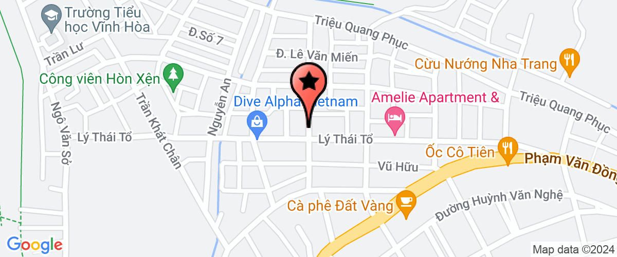 Map go to Minh Hai Phat Development Investment Joint Stock Company
