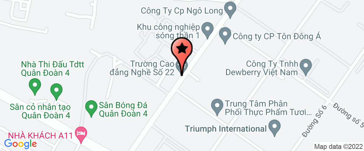 Map go to Quan an An Binh Company Limited