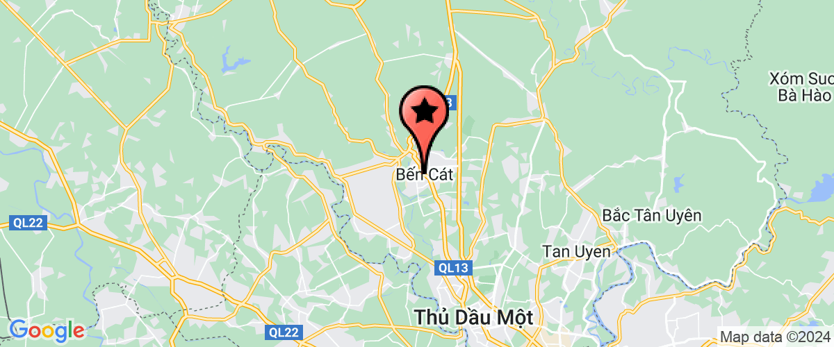 Map go to Phu Hung Concrete Trading Production Company Limited