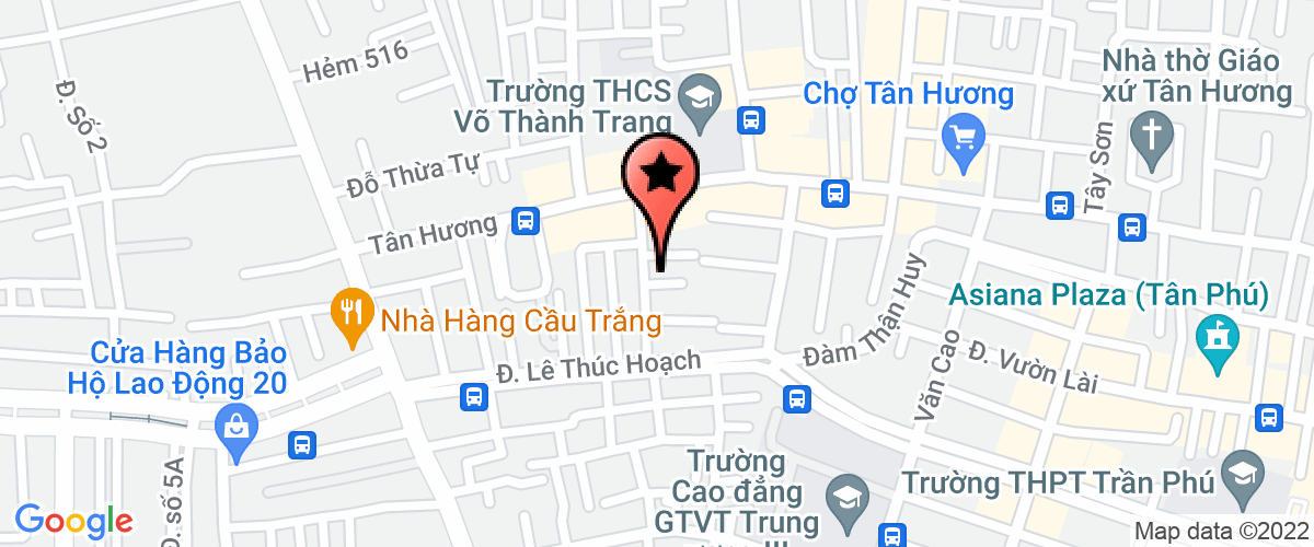 Map go to Thanh Thuy (Btron 76 ngay 05/01/2012) Import Export Trading Joint Stock Company