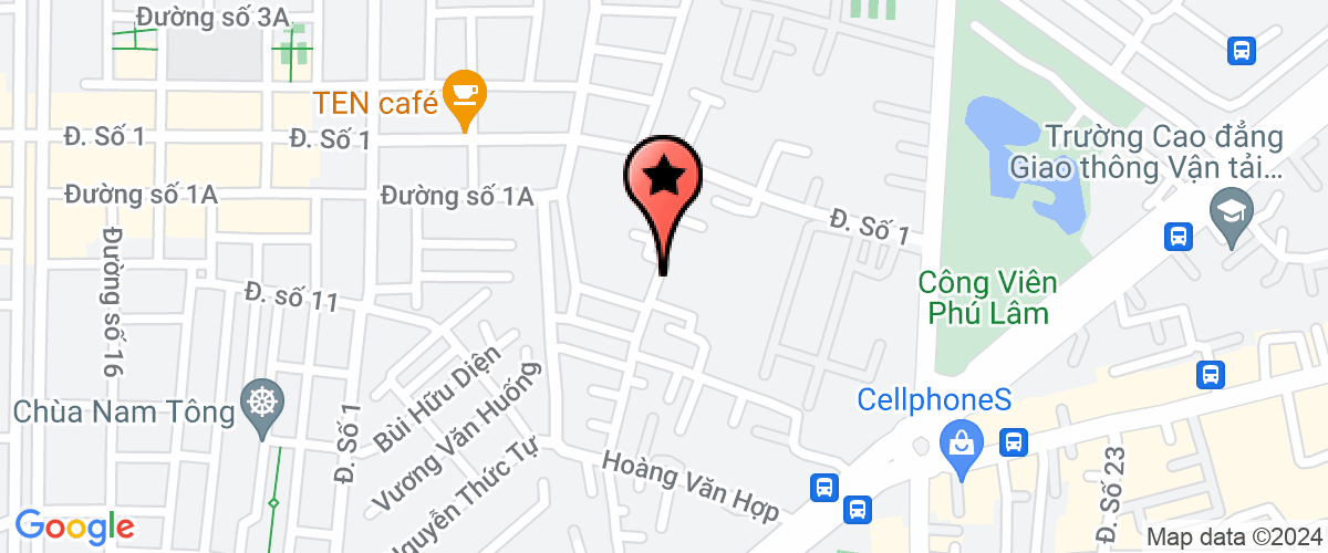 Map go to Dau Khi Duc Vinh Trading Construction Joint Stock Company