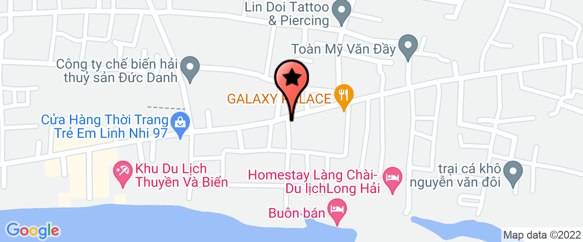 Map go to Ngoc Thuy Seafood Company Limited