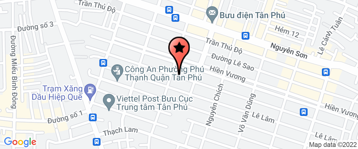 Map go to Phuc Nguyen Br–Po Intellect Sport Company Limited