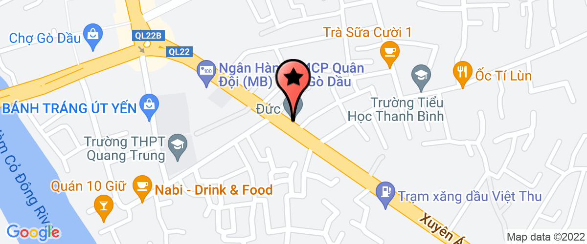 Map go to Kham Chua Benh Da Khoa Phuoc Dong Company Limited