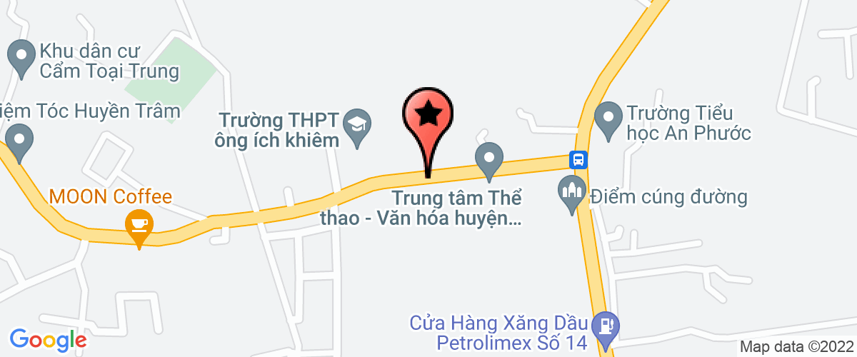 Map go to Thuong mai va Dich vu Hoang Huong Hieu Company Limited
