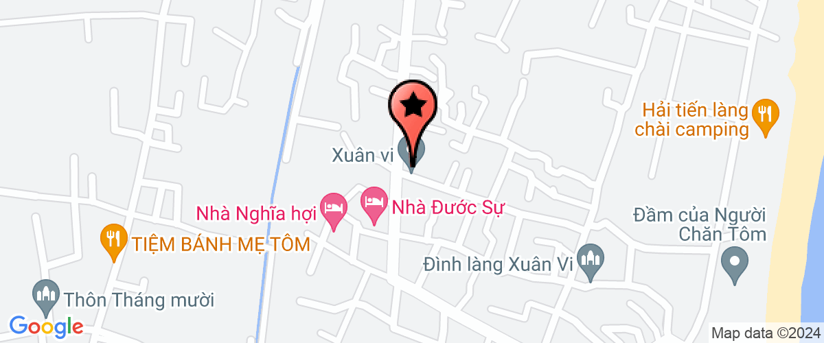 Map go to van tai bien Quyet Thang Company Limited