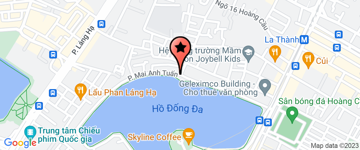 Map go to Hust VietNam Technical Equipment Company Limited