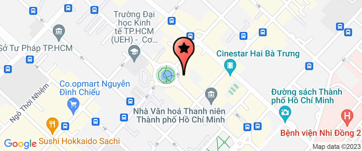 Map go to Hiep Hoi Cong Vien VietNam Green Tree