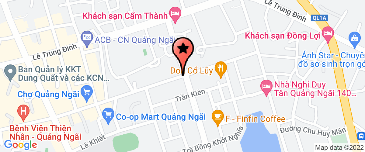 Map go to So Ke Hoach va  Quang Ngai Province Investment