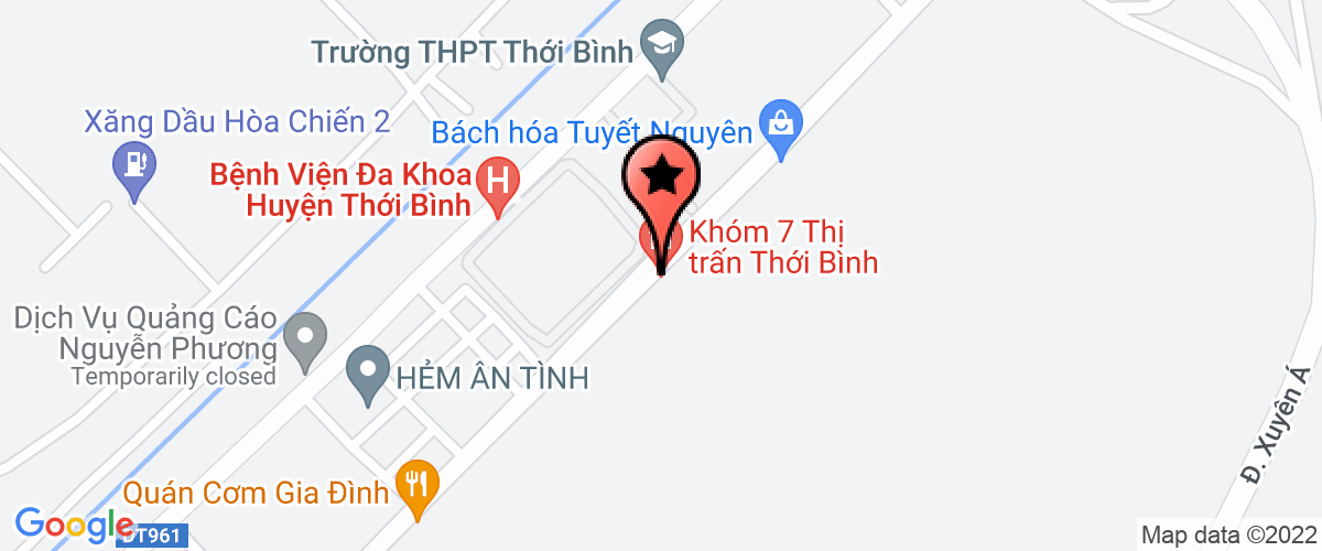 Map go to tin dung nhan dan Thoi Binh Fund