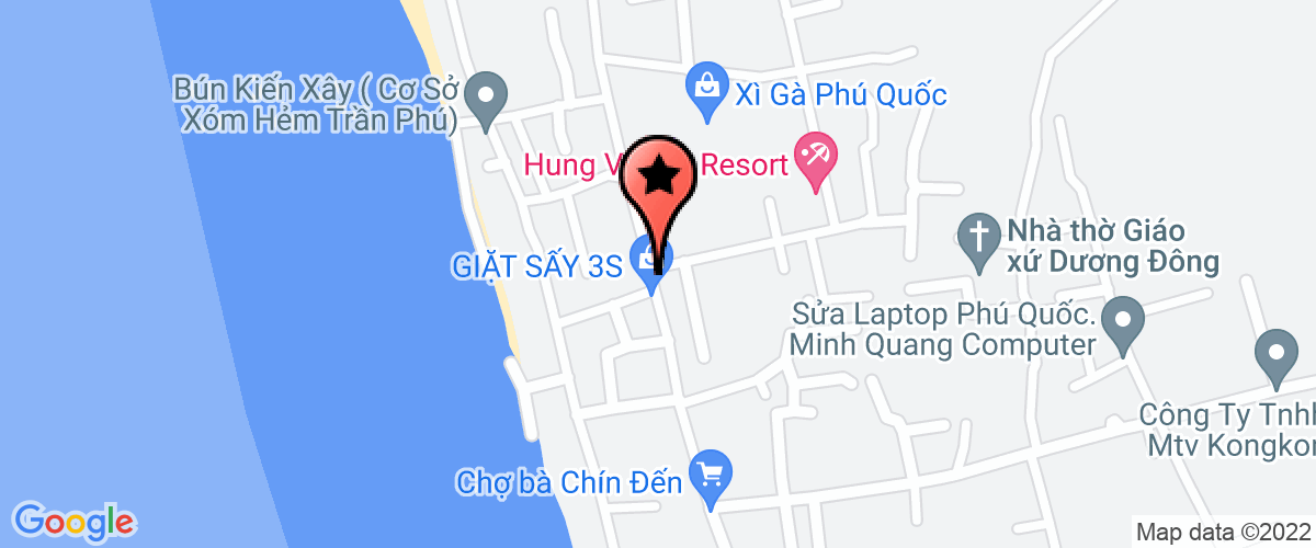 Bản đồ đến Công Ty TNHH Khu Nghỉ Dưỡng Trinh Huỳnh
