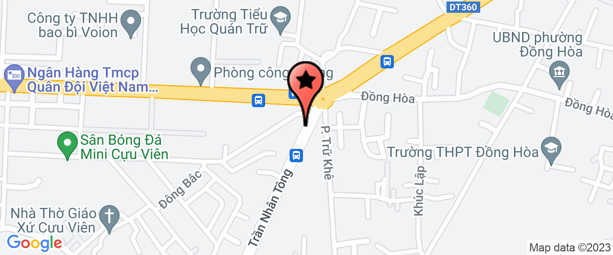 Bản đồ đến Công ty cổ phần công nghệ Việt Thương