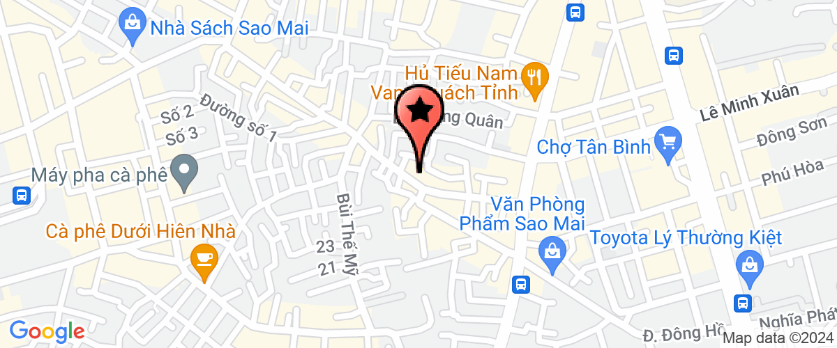 Map go to Thanh Cong Sewing Technology Company Limited