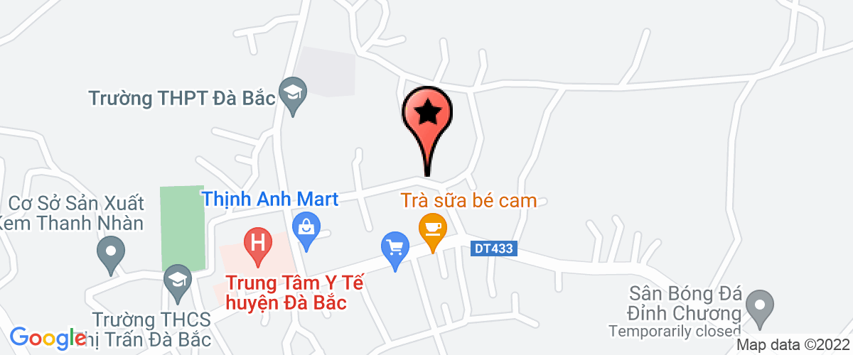 Map go to Quyet Tien Co-operative