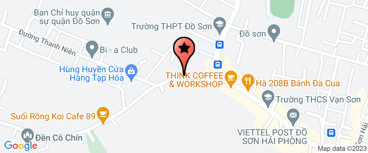 Map go to Uy ban nhan dan phuong Ngoc Xuyen