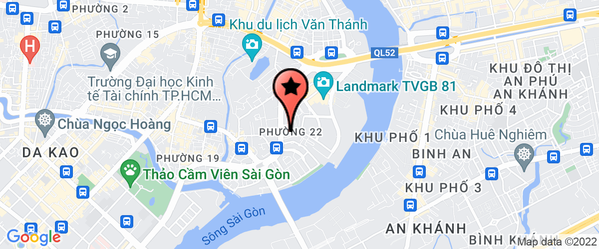 Map go to Phu Sy Construction Investment Company Limited