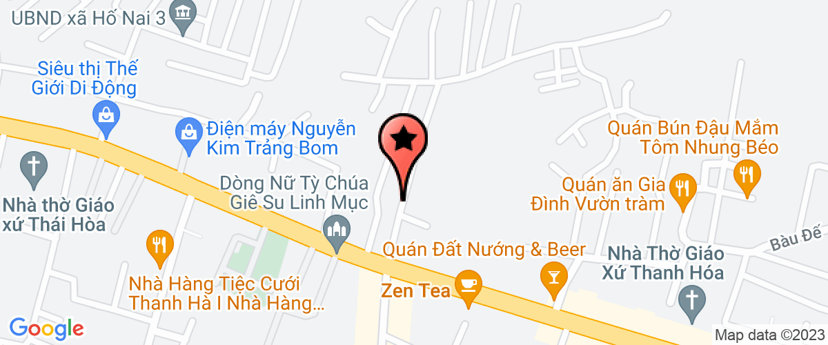 Map go to Branch of Ho Nai - International Link Joint Stock Company