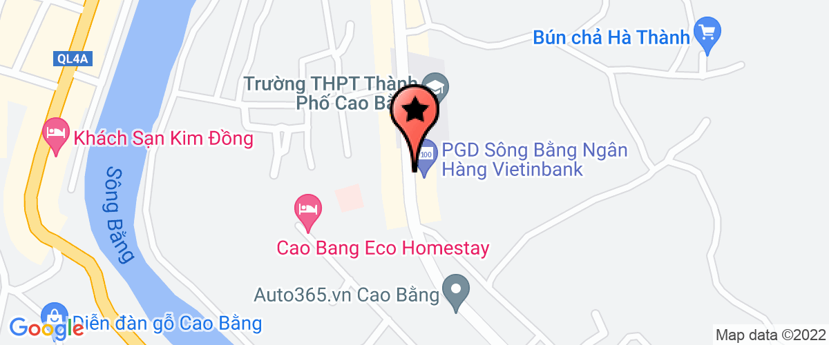 Map go to Tay Bac Viet Tourism Group Joint Stock Company