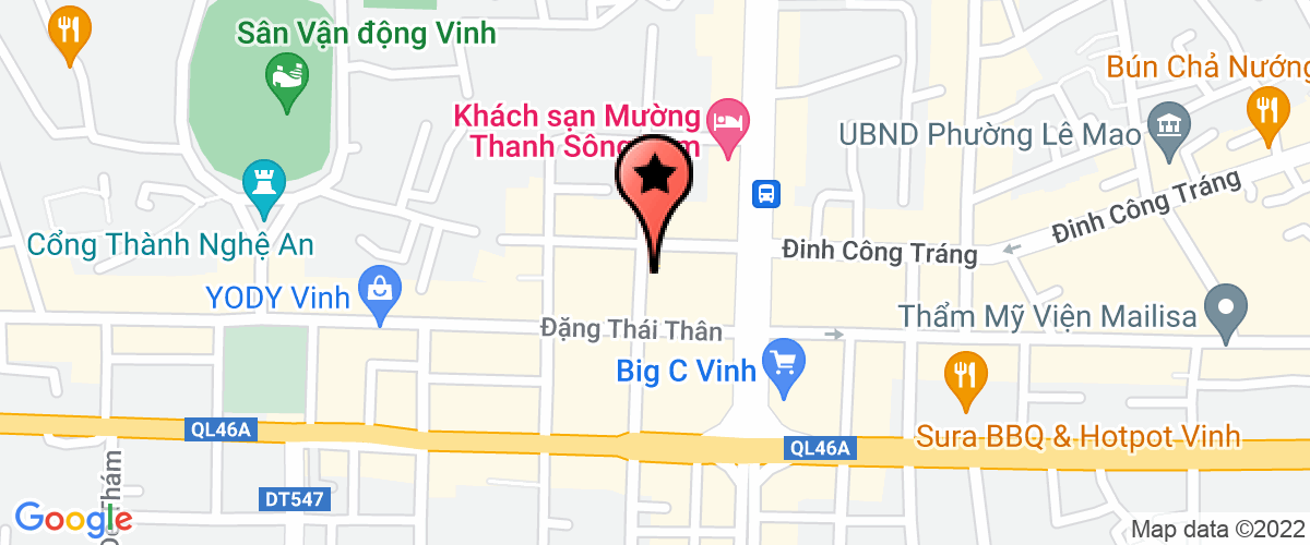 Map go to Cuong Phat Nghe An Company Limited