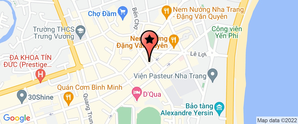 Map go to Kim Anh Nha Trang Company Limited