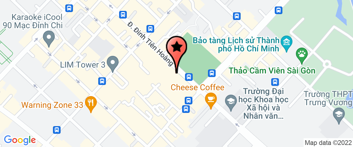 Bản đồ đến Trung Tâm Công Tác Xã Hội Thanh Niên TP.Hồ Chí Minh