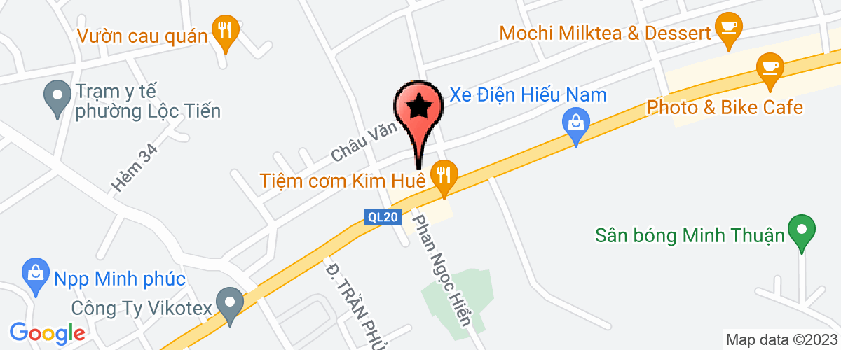 Map go to Hoang Linh Entertainment Company Limited