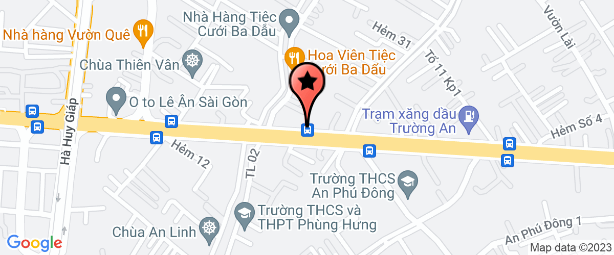 Map go to Thuan Hieu Production Services Trading Company Limited