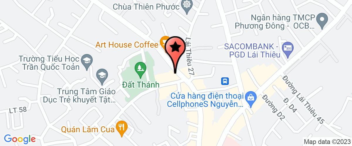 Map go to Thanh Ngan Travel Services And Trading Company Limited