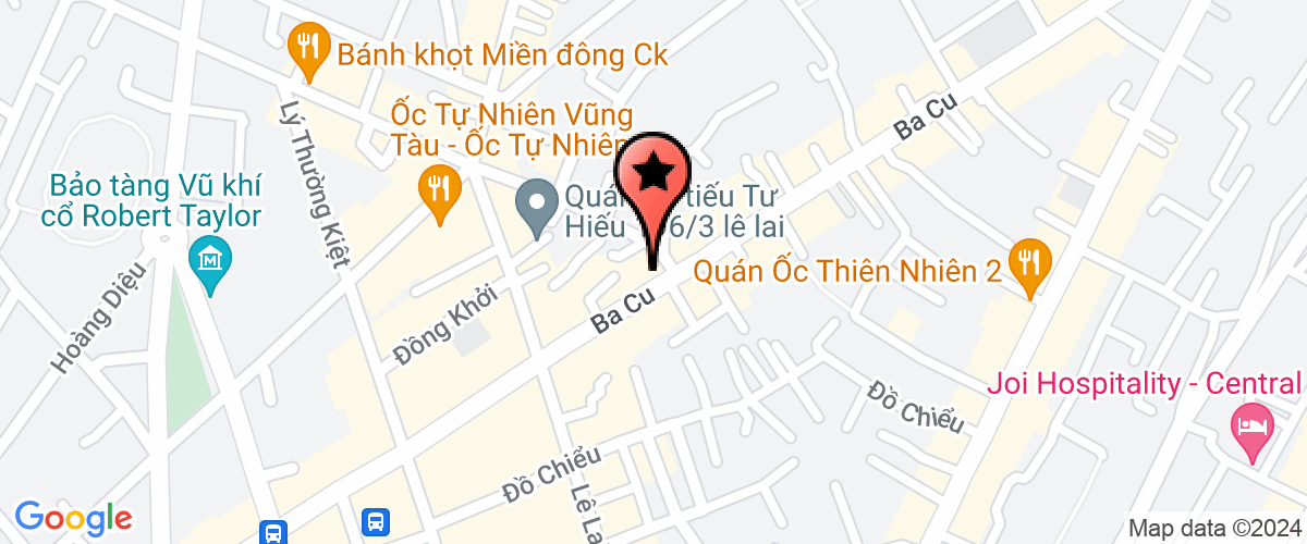 Map go to UBND Phuong 03 - TPVT