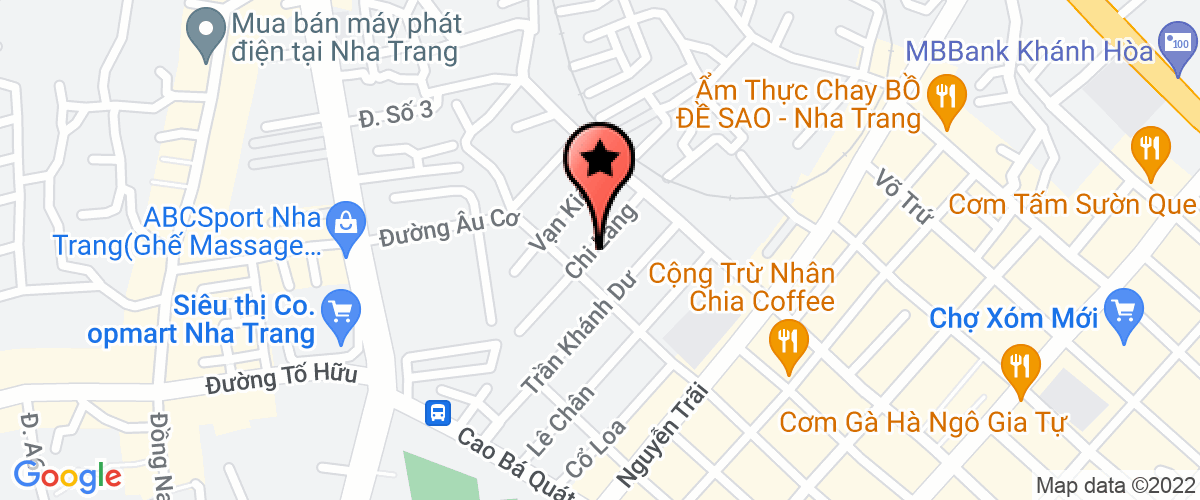 Bản đồ đến Công Ty TNHH Thương Mại Thi Thiên